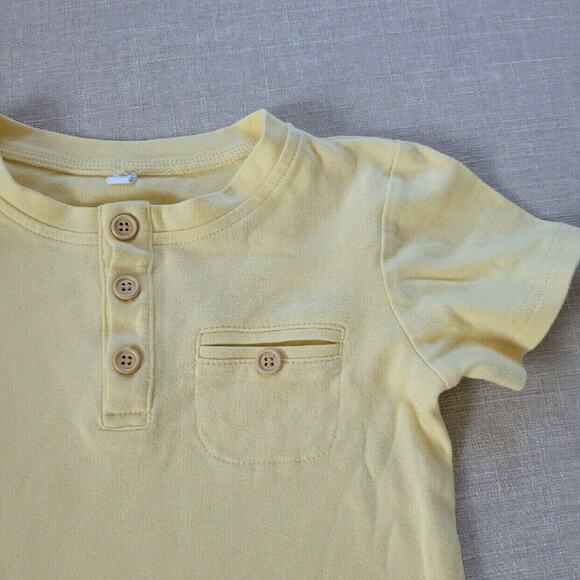 Bella & Omi Short Sleeve Yellow Shirt - Picture 5 of 11